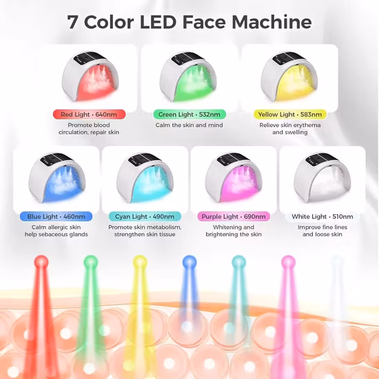 RF EMS Face Lifting Electric Massage Facial Beauty Device 2022 Home Use Plasma LED Light Therapy Skin Clean Portable Equipment