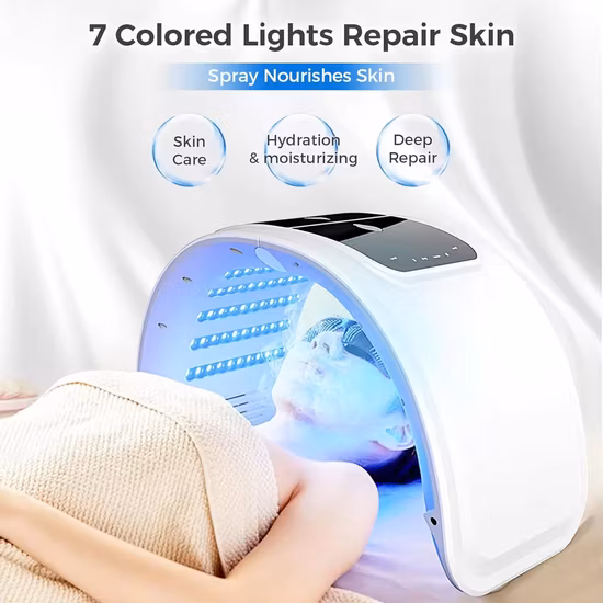 RF EMS Face Lifting Electric Massage Facial Beauty Device 2022 Home Use Plasma LED Light Therapy Skin Clean Portable Equipment